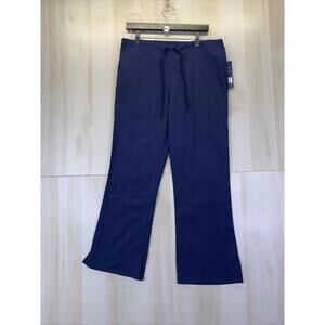 Cherokee Workwear Navy Modern Classic Petite Small Womens Scrub Pant Bottoms NWT
